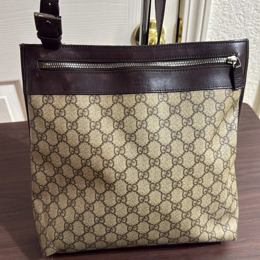 Gucci Monogram Vintage PVC Leather - Picture 3 of 10
